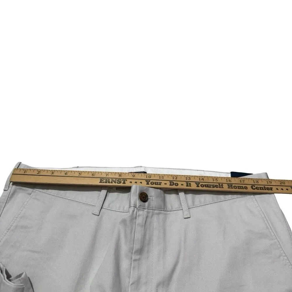 NWT J Crew Tech Pant Slim Chino Stone Size 38x32 Flex Stretch Pants